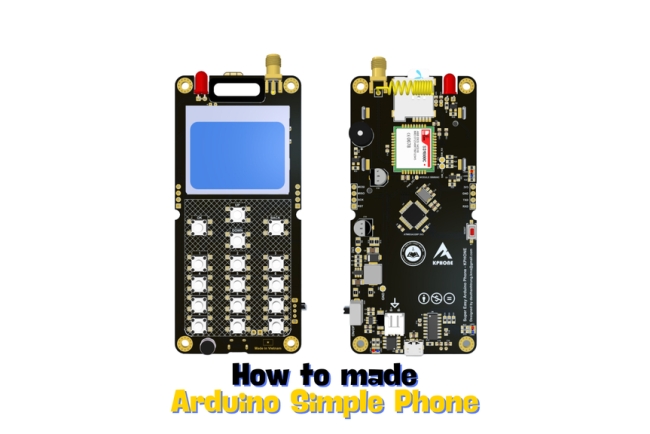 How to make simple Arduino Phone