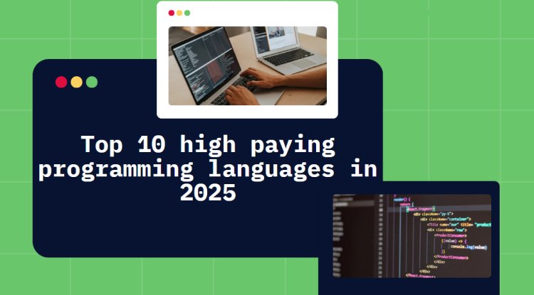 Top 10 High Paying Programming Languages in 2025