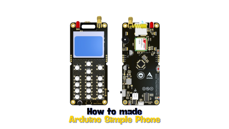 How to make simple Arduino Phone