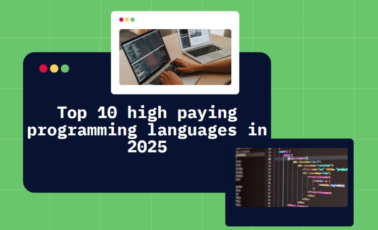 Top 10 High Paying Programming Languages in 2025